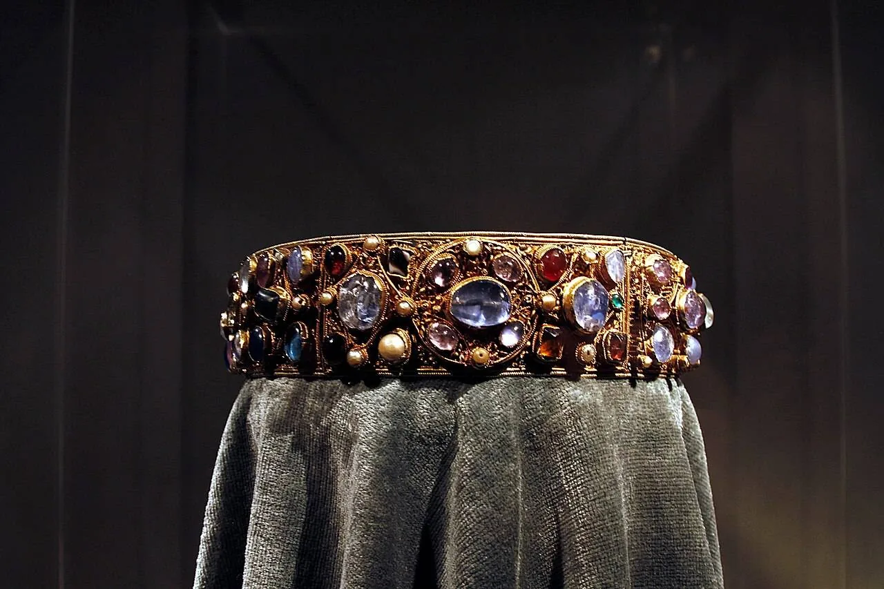 La couronne de l'impératrice Kunigunde dans la Schatzkammer